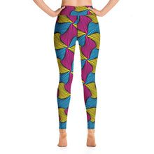Women's Ankara Wax Print High Waist Yoga Pants Workout Leggings For Jiu Jitsu 001 African Print Ankara Exclusive Leggings Running Spats Tights Womens