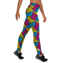 Women's Ankara Wax Print High Waist Yoga Pants Workout Leggings For Jiu Jitsu 001 African Print Ankara Exclusive Leggings Running Spats Tights Womens