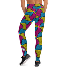 Women's Ankara Wax Print High Waist Yoga Pants Workout Leggings For Jiu Jitsu 001 African Print Ankara Exclusive Leggings Running Spats Tights Womens