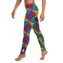 Women's Ankara Wax Print Yoga Pants Workout Leggings For Jiu Jitsu 001 African Print Ankara Exclusive Leggings Running Spats Tights Womens