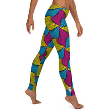Women's Ankara Wax Print Yoga Pants Workout Leggings For Jiu Jitsu 001 African Print Ankara Exclusive Leggings Running Spats Tights Womens