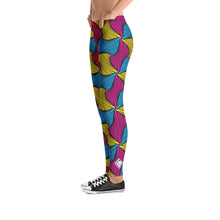 Women's Ankara Wax Print Yoga Pants Workout Leggings For Jiu Jitsu 001 African Print Ankara Exclusive Leggings Running Spats Tights Womens