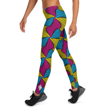 Women's Ankara Wax Print Yoga Pants Workout Leggings For Jiu Jitsu 001 African Print Ankara Exclusive Leggings Running Spats Tights Womens