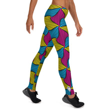 Women's Ankara Wax Print Yoga Pants Workout Leggings For Jiu Jitsu 001 African Print Ankara Exclusive Leggings Running Spats Tights Womens