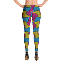 Women's Ankara Wax Print Yoga Pants Workout Leggings For Jiu Jitsu 001 African Print Ankara Exclusive Leggings Running Spats Tights Womens