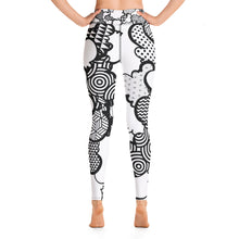 Women's Black and White Graffiti Clouds High Waist Yoga Pants Workout Leggings For Jiu Jitsu 001 Athleisure Boxing Clouds Exclusive Graffiti Hip Hop Jiu-Jitsu Judo Kick Boxing Leggings MMA Running Streetwear Tights Womens Yoga Yoga Pants
