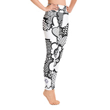 Women's Black and White Graffiti Clouds High Waist Yoga Pants Workout Leggings For Jiu Jitsu 001 Athleisure Boxing Clouds Exclusive Graffiti Hip Hop Jiu-Jitsu Judo Kick Boxing Leggings MMA Running Streetwear Tights Womens Yoga Yoga Pants