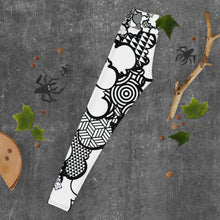 Women's Black and White Graffiti Clouds High Waist Yoga Pants Workout Leggings For Jiu Jitsu 001 Athleisure Boxing Clouds Exclusive Graffiti Hip Hop Jiu-Jitsu Judo Kick Boxing Leggings MMA Running Streetwear Tights Womens Yoga Yoga Pants