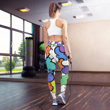 Women's CMYK Graffiti Clouds High Waist Yoga Pants Workout Leggings For Jiu Jitsu 001 Athleisure Boxing Clouds Exclusive Graffiti Hip Hop Jiu-Jitsu Judo Kick Boxing Leggings MMA Running Streetwear Tights Womens Yoga Yoga Pants