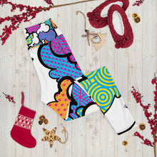 Women's CMYK Graffiti Clouds High Waist Yoga Pants Workout Leggings For Jiu Jitsu 001 Athleisure Boxing Clouds Exclusive Graffiti Hip Hop Jiu-Jitsu Judo Kick Boxing Leggings MMA Running Streetwear Tights Womens Yoga Yoga Pants