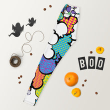 Women's CMYK Graffiti Clouds High Waist Yoga Pants Workout Leggings For Jiu Jitsu 001 Athleisure Boxing Clouds Exclusive Graffiti Hip Hop Jiu-Jitsu Judo Kick Boxing Leggings MMA Running Streetwear Tights Womens Yoga Yoga Pants