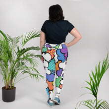 Women's CMYK Graffiti Clouds Plus Size Yoga Pants Workout Leggings For Jiu Jitsu 001 Athleisure Boxing Clouds Exclusive Graffiti Hip Hop Jiu-Jitsu Judo Kick Boxing Leggings MMA Plus Size Running Tights Womens Yoga Yoga Pants