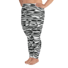 Women's High Waist Plus Size Razzle Dazzle Camouflage Tights Camouflage Exclusive Leggings Plus Size Spats Tights Womens