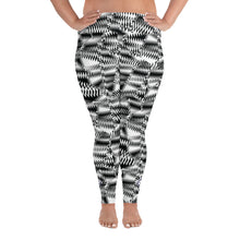 Women's High Waist Plus Size Razzle Dazzle Camouflage Tights Camouflage Exclusive Leggings Plus Size Spats Tights Womens