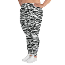Women's High Waist Plus Size Razzle Dazzle Camouflage Tights Camouflage Exclusive Leggings Plus Size Spats Tights Womens