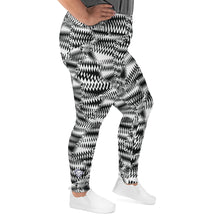 Women's High Waist Plus Size Razzle Dazzle Camouflage Tights Camouflage Exclusive Leggings Plus Size Spats Tights Womens