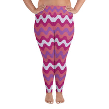 Women's High Waist Plus Size Ripple Mulberry Leggings Tights Exclusive Leggings Plus Size Ripple Tights Womens