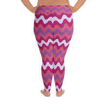 Women's High Waist Plus Size Ripple Mulberry Leggings Tights Exclusive Leggings Plus Size Ripple Tights Womens