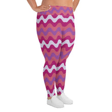 Women's High Waist Plus Size Ripple Mulberry Leggings Tights Exclusive Leggings Plus Size Ripple Tights Womens