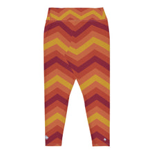 Women's Plus Size High Waist Zig zag Autumn Leggings Yoga Pants Exclusive Leggings Plus Size Tights Womens Zig zag