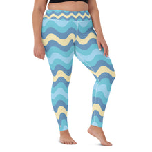 Women's High Waist Ripple Jersey Shore Leggings Tights Exclusive Leggings Spats Tights Womens Yoga Pants