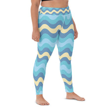 Women's High Waist Ripple Jersey Shore Leggings Tights Exclusive Leggings Spats Tights Womens Yoga Pants