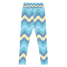 Women's High Waist Ripple Jersey Shore Leggings Tights Exclusive Leggings Spats Tights Womens Yoga Pants