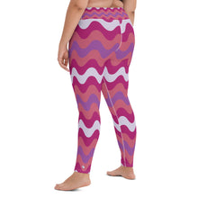 Women's High Waist Plus Size Ripple Mulberry Leggings Tights Exclusive Leggings Ripple Spats Tights Womens Yoga Pants