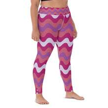 Women's High Waist Plus Size Ripple Mulberry Leggings Tights Exclusive Leggings Ripple Spats Tights Womens Yoga Pants