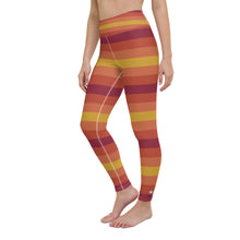 Women's High Waist Plus Size Striped Autumn Leggings Tights Exclusive Leggings Stripe Tights Womens