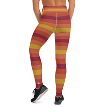 Women's High Waist Plus Size Striped Autumn Leggings Tights Exclusive Leggings Stripe Tights Womens