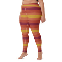 Women's High Waist Plus Size Striped Autumn Leggings Tights Exclusive Leggings Stripe Tights Womens