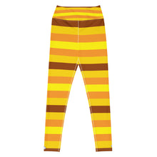 Women's High Waist Striped Honey Comb Leggings Tights Exclusive Leggings Spats Striped Tights Womens Yoga Yoga Pants