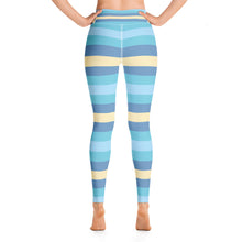 Women's High Waist Striped Jersey Shore Leggings Tights Exclusive Leggings Spats Stripe Tights Womens