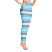 Women's High Waist Striped Jersey Shore Leggings Tights Exclusive Leggings Spats Stripe Tights Womens