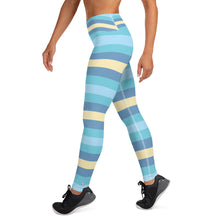 Women's High Waist Striped Jersey Shore Leggings Tights Exclusive Leggings Spats Stripe Tights Womens