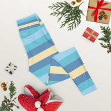 Women's High Waist Striped Jersey Shore Leggings Tights Exclusive Leggings Spats Stripe Tights Womens