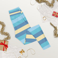 Women's High Waist Striped Jersey Shore Leggings Tights Exclusive Leggings Spats Stripe Tights Womens