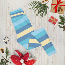 Women's High Waist Striped Jersey Shore Leggings Tights Exclusive Leggings Spats Stripe Tights Womens