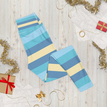 Women's High Waist Striped Jersey Shore Leggings Tights Exclusive Leggings Spats Stripe Tights Womens