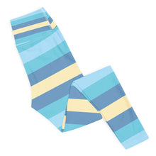 Women's High Waist Striped Jersey Shore Leggings Tights Exclusive Leggings Spats Stripe Tights Womens