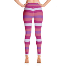 Women's High Waist Striped Mulberry Leggings Tights Exclusive Leggings Spats Stripe Tights Womens