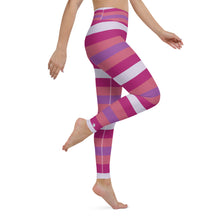Women's High Waist Striped Mulberry Leggings Tights Exclusive Leggings Spats Stripe Tights Womens