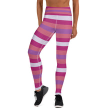 Women's High Waist Striped Mulberry Leggings Tights Exclusive Leggings Spats Stripe Tights Womens