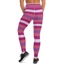 Women's High Waist Striped Mulberry Leggings Tights Exclusive Leggings Spats Stripe Tights Womens