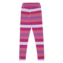 Women's High Waist Striped Mulberry Leggings Tights Exclusive Leggings Spats Stripe Tights Womens