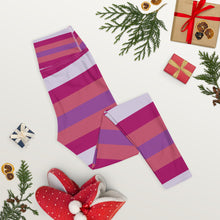 Women's High Waist Striped Mulberry Leggings Tights Exclusive Leggings Spats Stripe Tights Womens