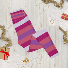 Women's High Waist Striped Mulberry Leggings Tights Exclusive Leggings Spats Stripe Tights Womens