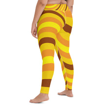 Women's High Waist Wave Honey Comb Leggings Tights Exclusive Leggings Spats Tights Wave Womens