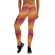 Women's High Waist Zig zag Autumn Leggings Tights Exclusive Leggings Spats Tights Womens Zig zag